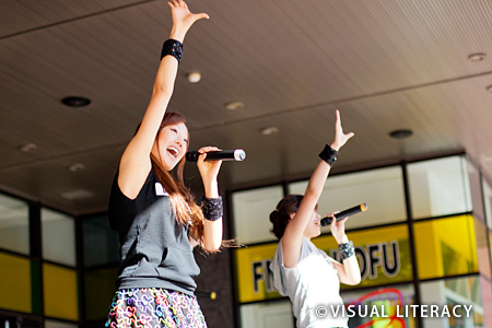 山梨学院大学 樹徳祭 東京都町田市のご当地アイドル「ミラクルマーチ」