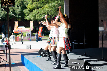 山梨学院大学 樹徳祭 東京都町田市のご当地アイドル「ミラクルマーチ」