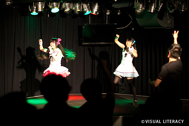 東京ライブ（赤坂元気劇場）で山梨ご当地アイドルまい・ななの全員！恋敵！ライブ初披露