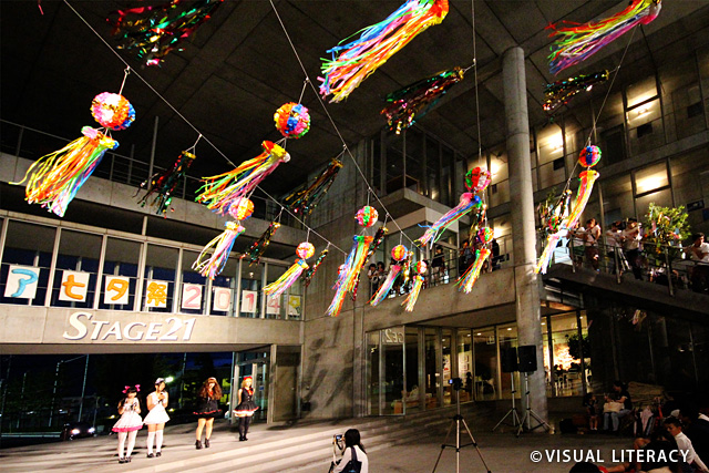 山梨県ご当地アイドル萌きゅんエンジェルの地元酒折ライブ